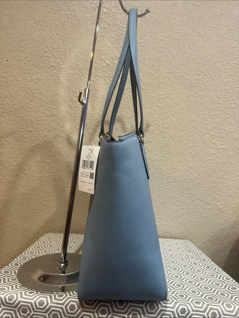 kate spade structured pebbled